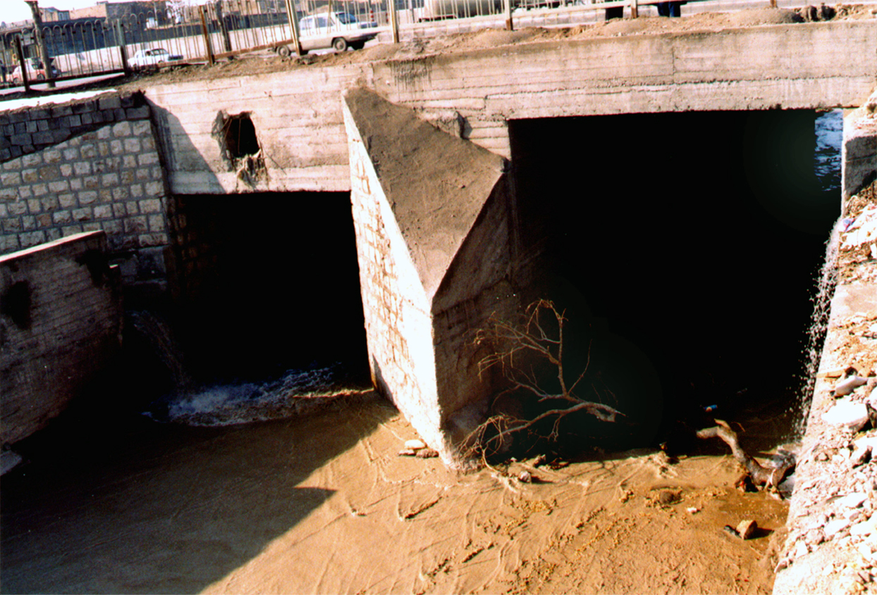 Mashhad surface runoff collection and disposal network